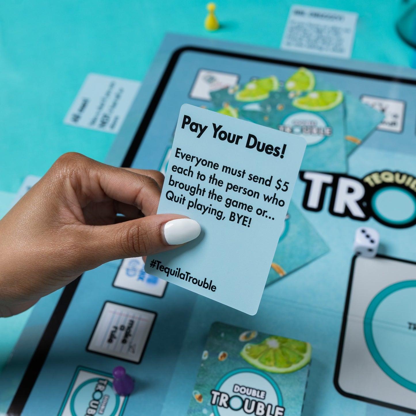 Tequila Trouble Drinking Game